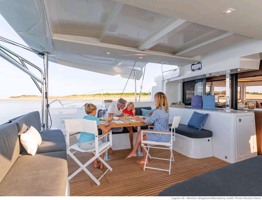 Lagoon 46 sailing yacht